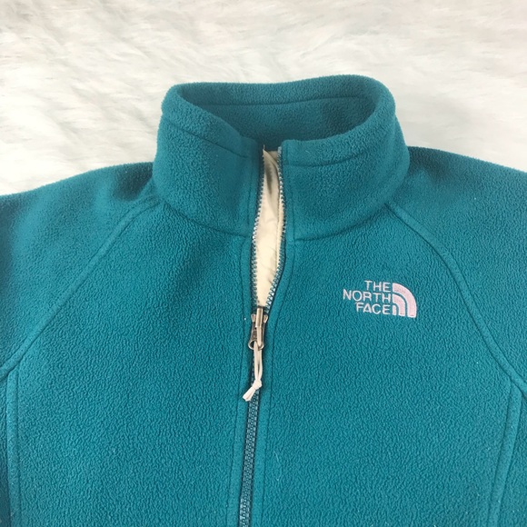 The North Face Women’s Fleece Jacket Small Green - Picture 2 of 8